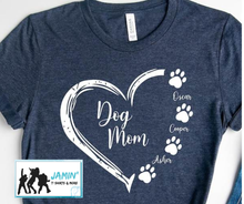 Load image into Gallery viewer, Custom Mothers Day Collection (Dog Mom with Names)