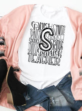 Load image into Gallery viewer, Spanish Teacher Typography