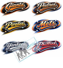 Load image into Gallery viewer, Baseball Paint Logo
