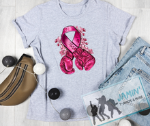 Load image into Gallery viewer, Pink Ribbon with Gloves