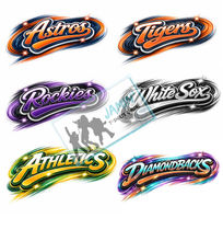 Load image into Gallery viewer, Baseball Paint Logo