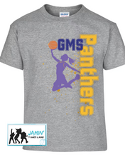 Load image into Gallery viewer, GMS Panthers Basketball (girl silhouette)