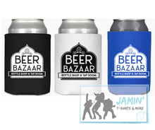 Load image into Gallery viewer, Beer Bazaar Can Koozies