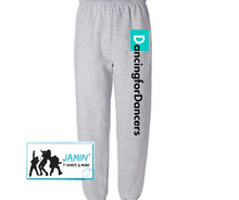 Load image into Gallery viewer, Dancing for Dancers Sweatpants (black font)