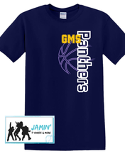Load image into Gallery viewer, GMS Panthers Basketball (side font)