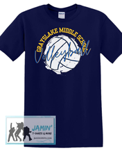 Load image into Gallery viewer, Grayslake Middle School Volleyball (cursive)