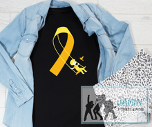 Load image into Gallery viewer, Yellow Ribbon (Childhood Cancer)