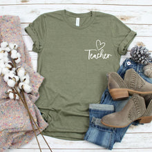 Load image into Gallery viewer, Teacher with Heart (Pocket)