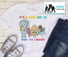 Load image into Gallery viewer, It's a Good Day to Visit the Library