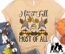 Load image into Gallery viewer, I Love Fall Most of All Gnomes