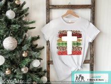 Load image into Gallery viewer, Leopard Painted Cross