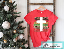 Load image into Gallery viewer, Leopard Painted Cross