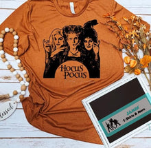 Load image into Gallery viewer, Hocus Pocus (black font- Sanderson sisters)
