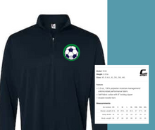 Load image into Gallery viewer, Soccer ball pocket (quarter zip)