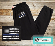 Load image into Gallery viewer, Blue Line Flag Sweatpants