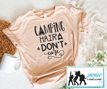 Load image into Gallery viewer, Camping Hair Don't Care