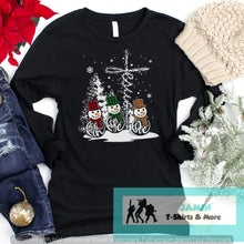 Load image into Gallery viewer, Faith Hope Love Jesus Snowmen