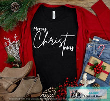 Load image into Gallery viewer, Merry Christmas (with cross)