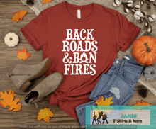 Load image into Gallery viewer, Backroads & Bonfires