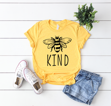 Load image into Gallery viewer, Bee Kind Black Font