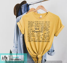 Load image into Gallery viewer, Steel Magnolias Subway/ Typography