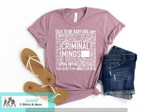 Load image into Gallery viewer, Criminal Minds Subway/ Typography