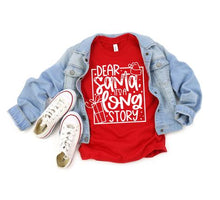 Load image into Gallery viewer, Dear Santa It's a Long Story (Youth)