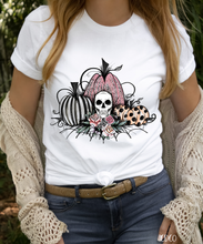 Load image into Gallery viewer, Pink Pumpkin Skull