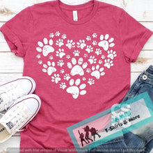 Load image into Gallery viewer, Paw Print Heart