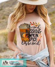 Load image into Gallery viewer, Stressed Blessed and Pumpkin Spice Obsessed