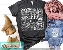 Load image into Gallery viewer, Schitts Creek Subway/ Typography