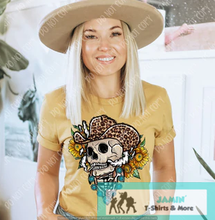 Load image into Gallery viewer, Leopard Cowboy Skull