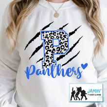 Load image into Gallery viewer, Panthers P with claw marks