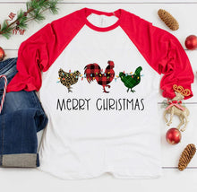 Load image into Gallery viewer, Merry Christmas Chickens