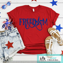 Load image into Gallery viewer, Freedom (Red, White, or Blue Font)