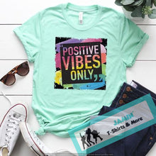 Load image into Gallery viewer, Positive Vibes Only Rainbow