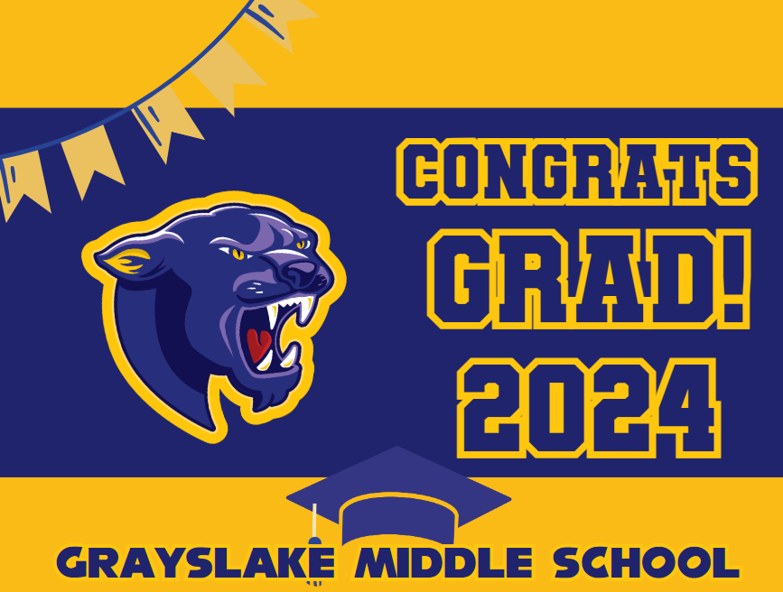 GMS 8th Grade Graduation Yard Sign 2024