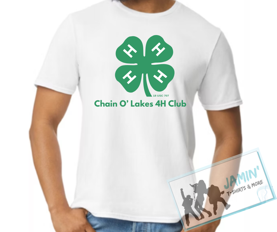 Chain O' Lakes 4H Club Full Logo