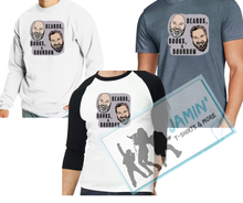 Load image into Gallery viewer, Beards, Books, &amp; Bourbon Front Logo
