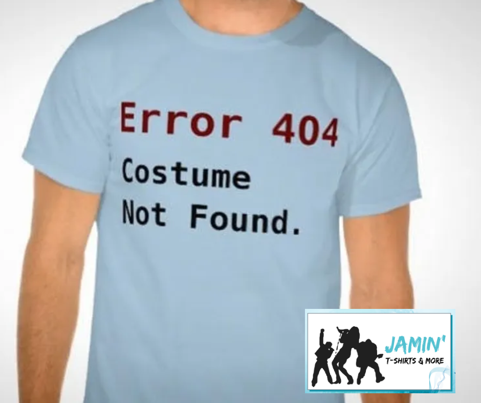 Error 404 Costume Not Found