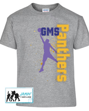 Load image into Gallery viewer, GMS Panthers Basketball (boy silhouette)
