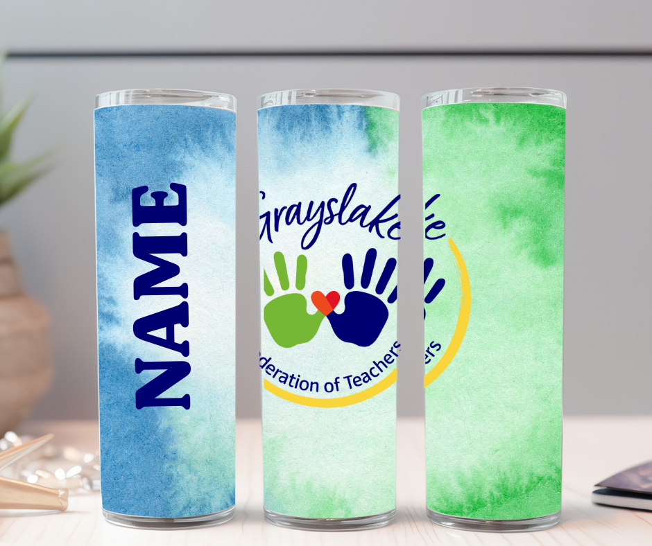 GFT Green / Blue 20 oz Stainless Steel Tumbler