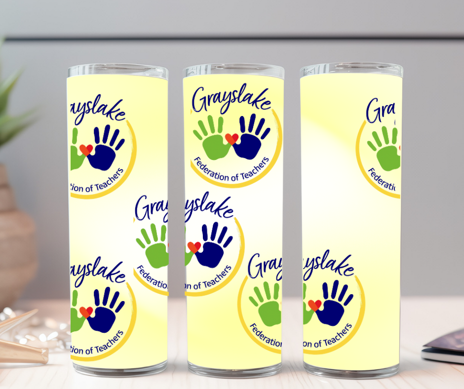 GFT Yellow 20 oz Stainless Steel Tumbler