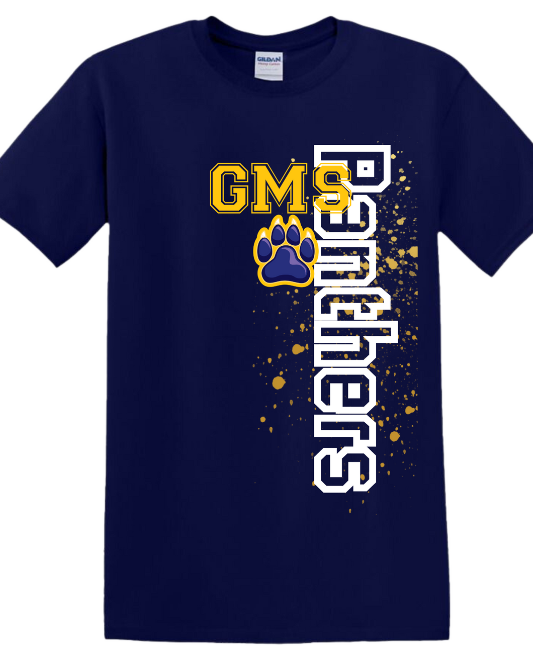 GMS Panthers (Paw) Side Font