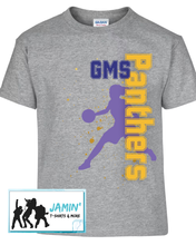 Load image into Gallery viewer, GMS Panthers Basketball (girl silhouette)
