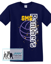 Load image into Gallery viewer, GMS Panthers Volleyball (Side Font)
