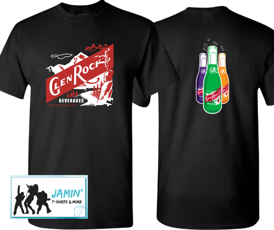 GlenRock™ Pop (Main Logo w/ Bottles)
