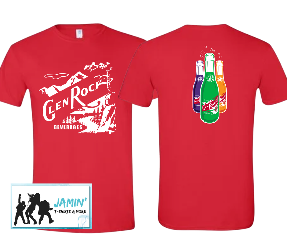 GlenRock™ Pop (White Logo w/ Bottles)