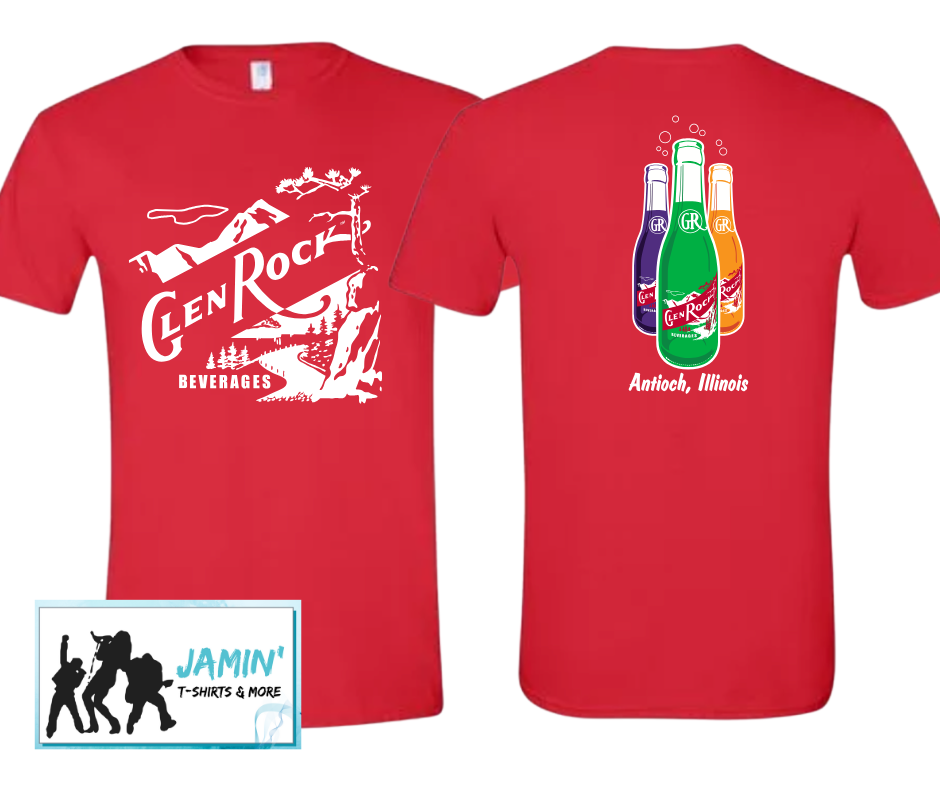 GlenRock™ Pop (White Logo w/ Bottles)