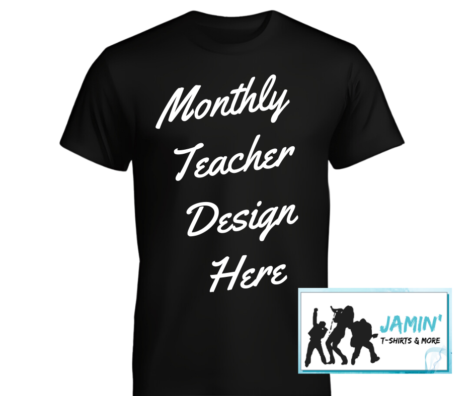 Teachers Love TShirts - Monthly Subscription Tee